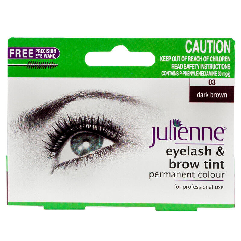 Dark Brown NO: 3 Julienne Eyelash and Eyebrow Permanent Colour