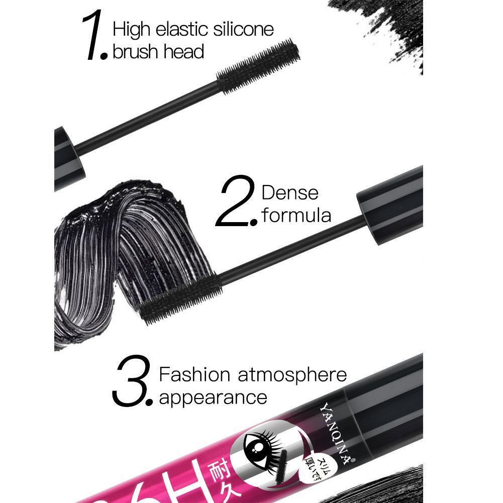 3D Mascara Silk Fibre Long Lasting Eyelash Waterproof Doubling Extension Volume