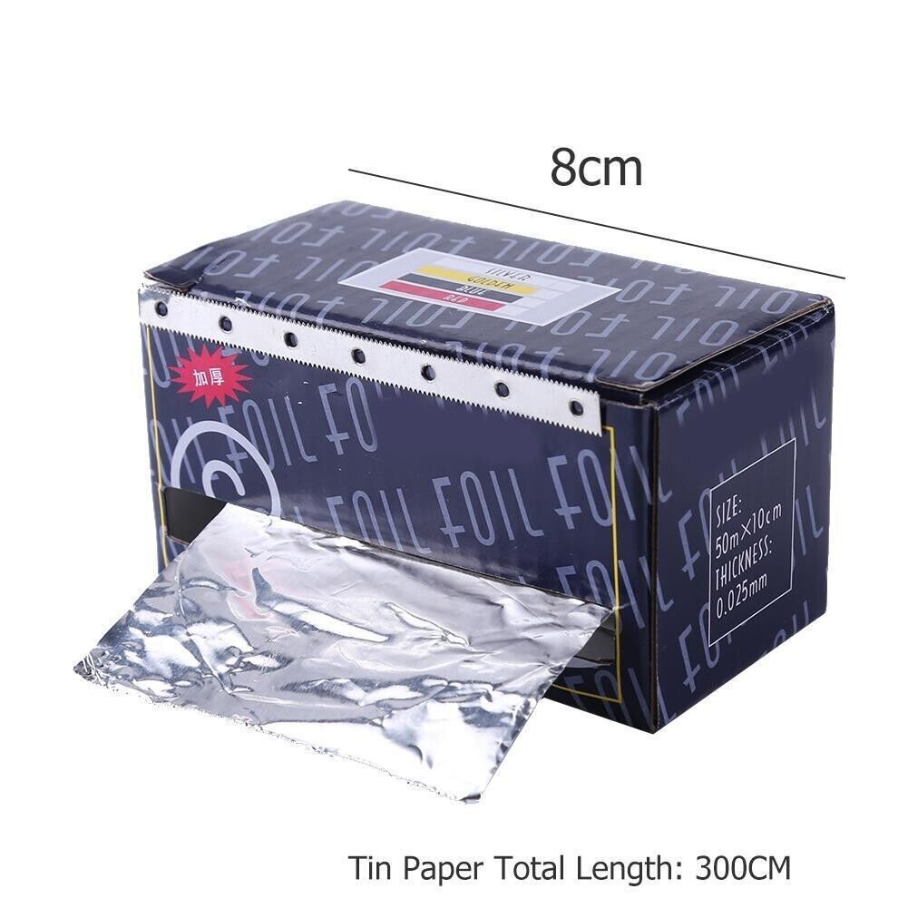 Highlighting Foil For Coloring Hair New In Box With Cutter aluminium