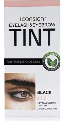 ICONSIGN Lash and Brow Tint Black 7ml