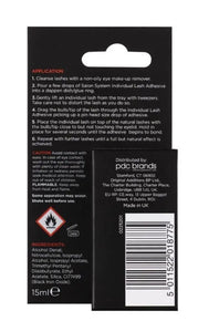 Salon System Individual Lash Adhesive Black 15ml SPECIAL OFFERS