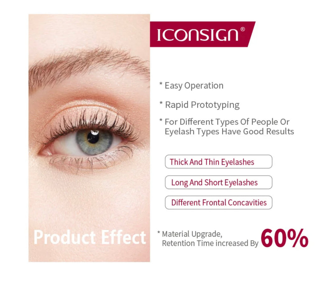 Complete Lash Lift Perming Eyelash Extension Kit iconsign Orignal, Tint Kit