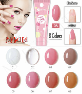 Mobray Poly Builder Gel 15g (PINK TUBES)