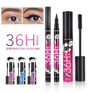 3D Mascara Silk Fibre Long Lasting Eyelash Waterproof Doubling Extension Volume