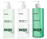 Strictly Professional After Wax Lotion With Tea Tree & Peppermint Oil 500ml  and Aloe Vera & lavender oil, Pre Wax gel more