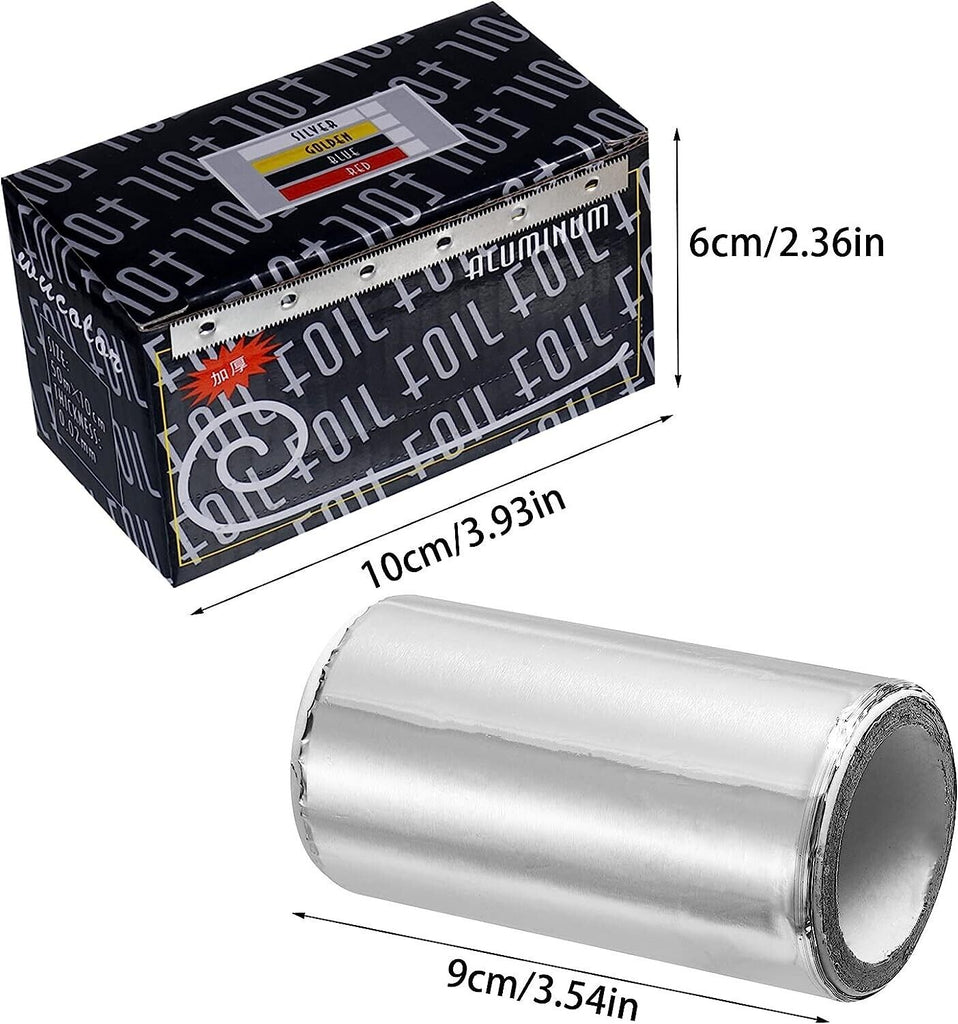 Highlighting Foil For Coloring Hair New In Box With Cutter aluminium