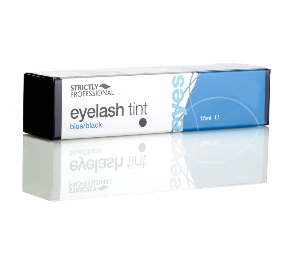 Strictly Professional Eyelash & Eyebrow Dye Tint Basic Tinting Kit Tint Lash (Eyelash Tint Blue/Black-15g SPE7520) - Tint only, no developer