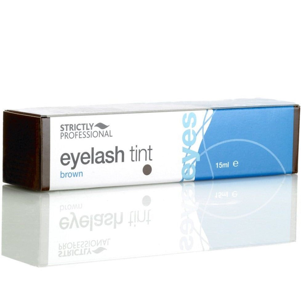 Strictly Professional Eyelash & Eyebrow Dye Tint Basic Tinting Kit Tint Lash (Eyelash Tint Brown-15g SPE7510) - Tint only, no developer