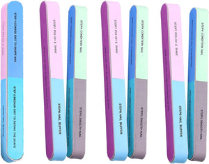 NAIL FILE & BUFFER 7 Way Shape Shine Manicure Pedicure Tool SPECIAL OFFERS