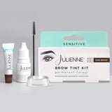 Julienne Brow Tint Kit Sensitive - Dark Brown full kit