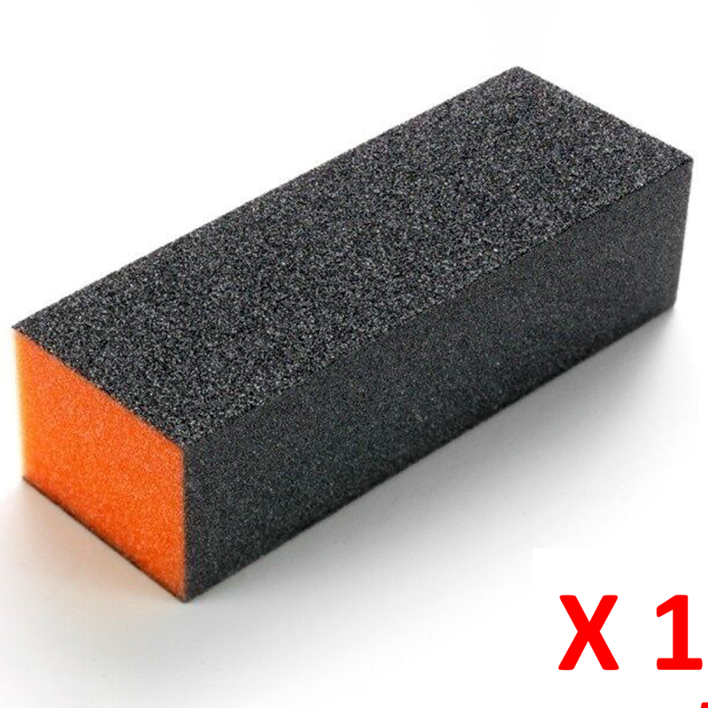 Coloured Nail Block Buffer Arcylic Sanding