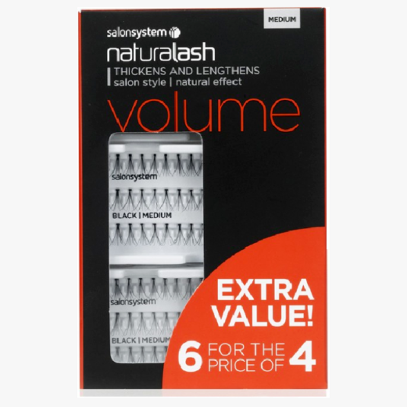 Naturalash Extra Value Medium 6 for 4 Individual Lashes