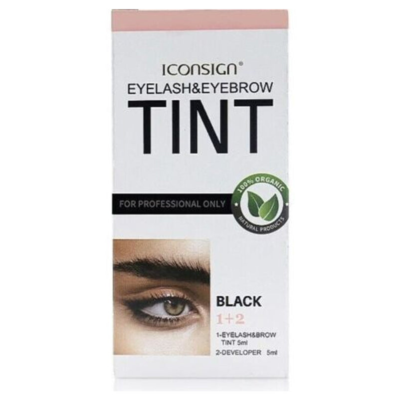 ICONSIGN Lash and Brow Tint Black 7ml