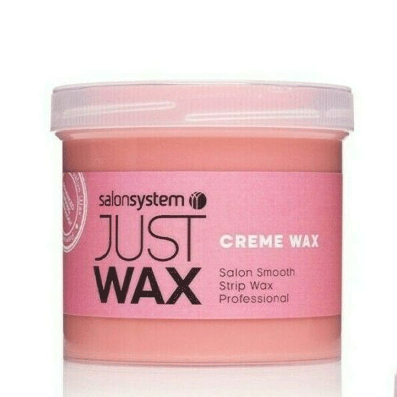 Salon System Just Wax Ideal Cream Wax for Short/Stubborn Hair 450g