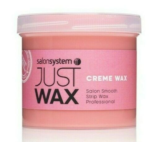 Salon System Just Wax Ideal Cream Wax for Short/Stubborn Hair 450g