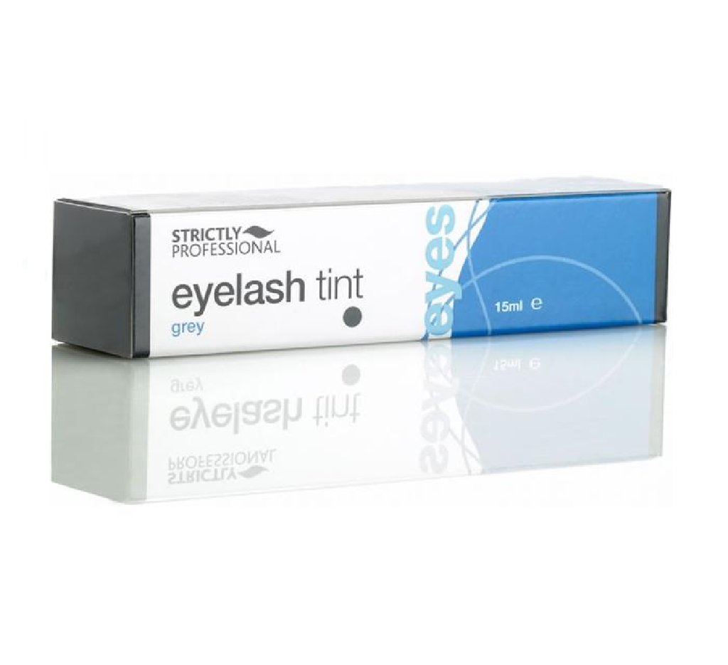 Strictly Professional Eyelash & Eyebrow Dye Tint Basic Tinting Kit Tint Lash (Eyelash Tint Grey-15g) - Tint only, no developer