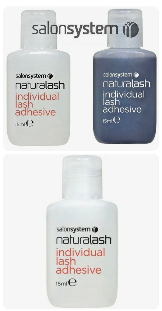 Salon System Semi-Permanent Individual Eyelash Adhesive Clear or Black Glue 15ml