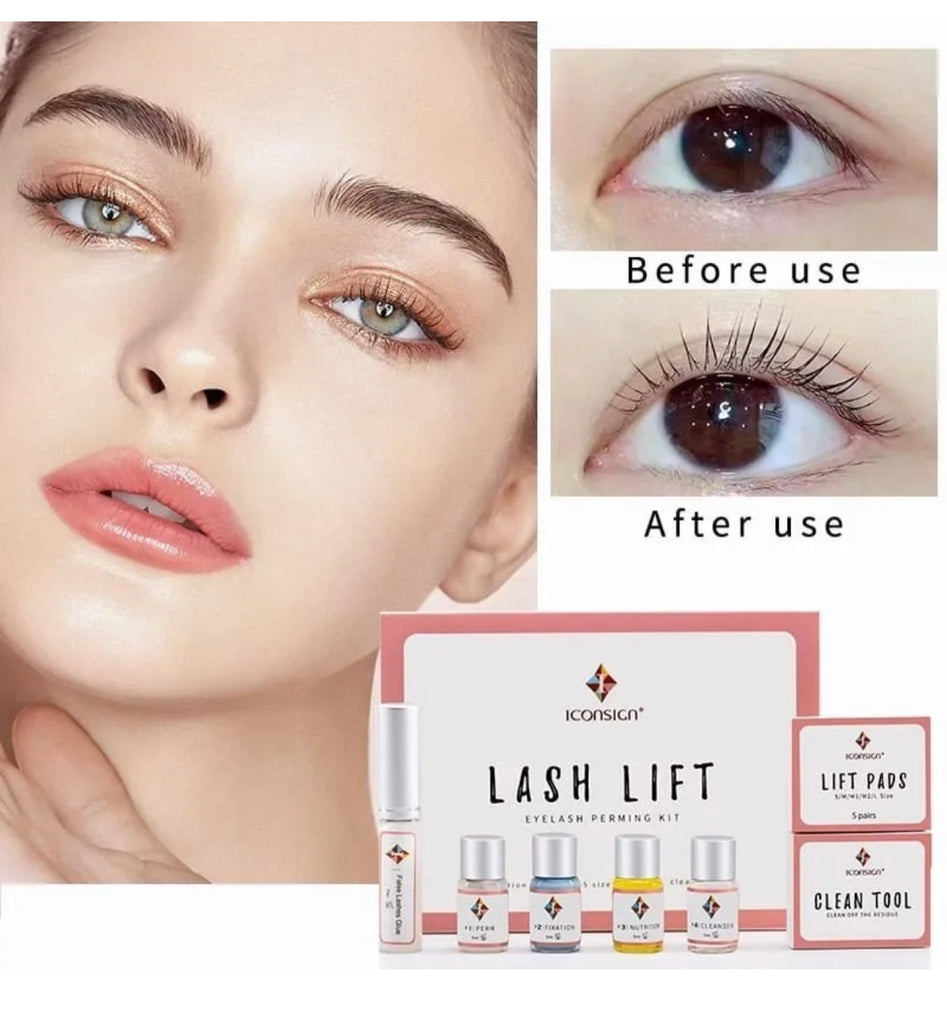 Complete Lash Lift Perming Eyelash Extension Kit iconsign Orignal, Tint Kit