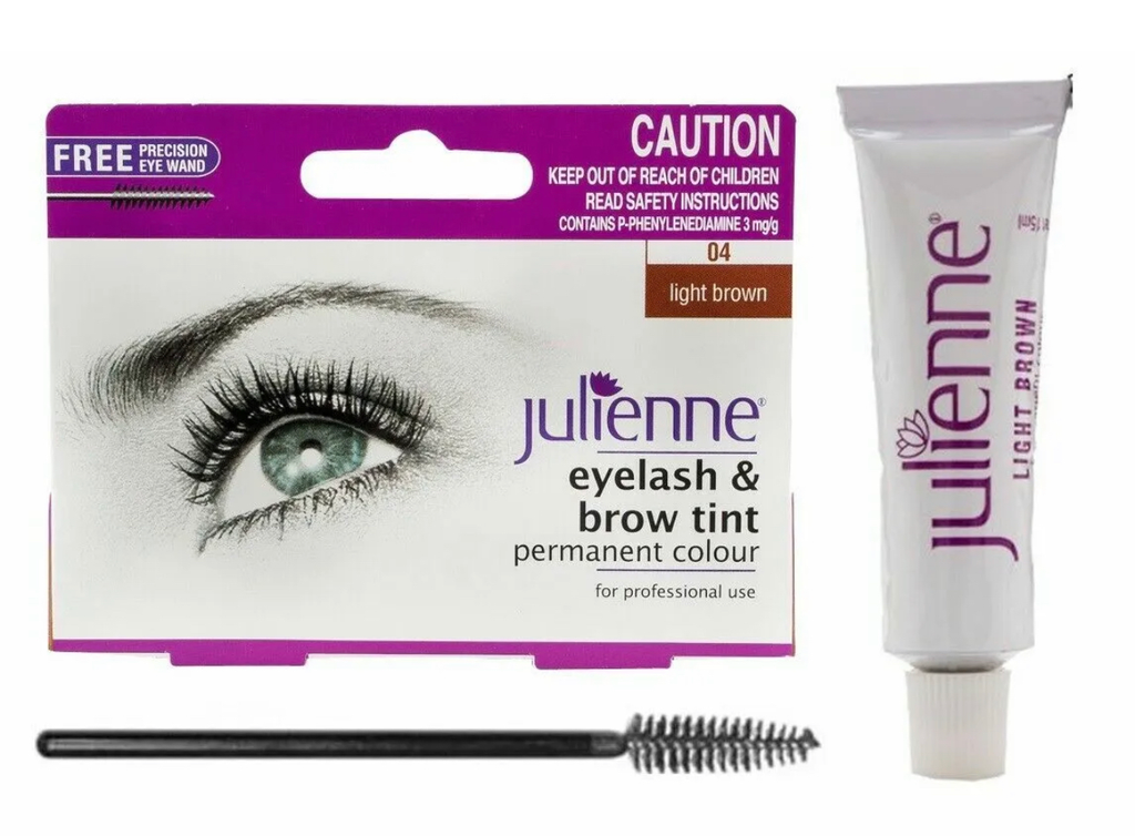 Julienne Professional Tinting Eyelash & Eyebrow Dye Tint Lash Kit All Colours