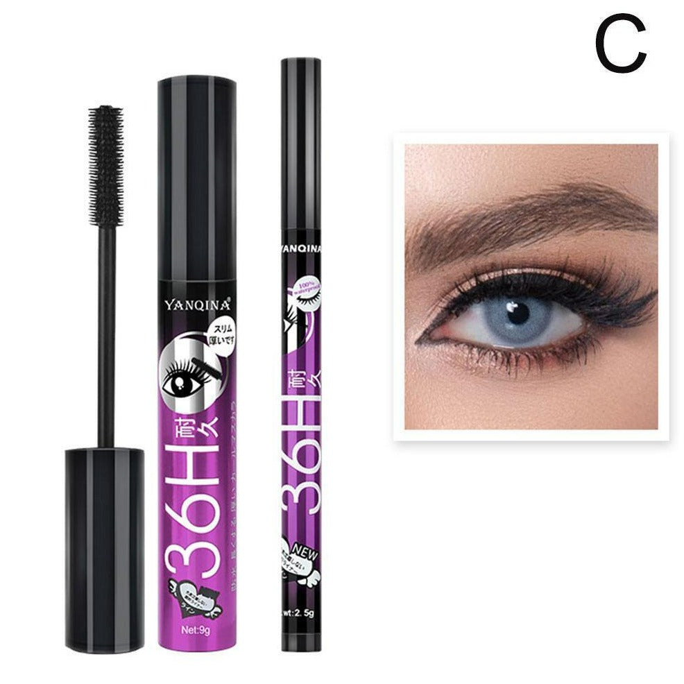 3D Mascara Silk Fibre Long Lasting Eyelash Waterproof Doubling Extension Volume