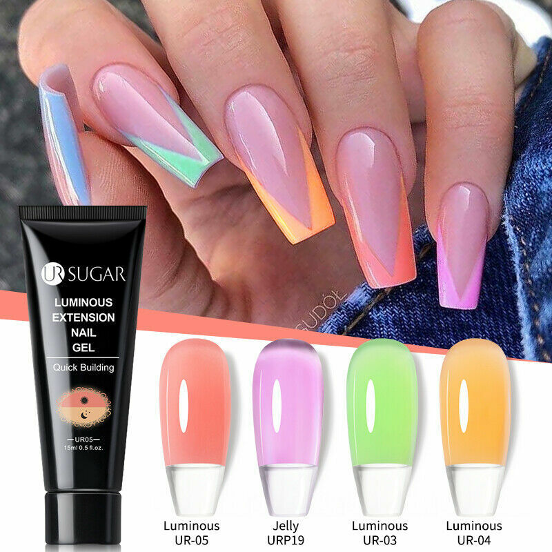 UR SUGAR Nail Art Quick Extension Builder UV Gel URP 05 CLEAR