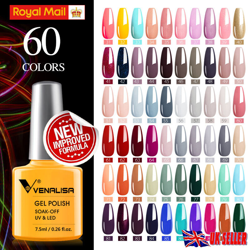 Venalisa Coloured Gel Polish 7.5ml