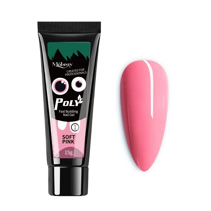 Mobray Poly Builder Gel 15g (BLACK TUBES)