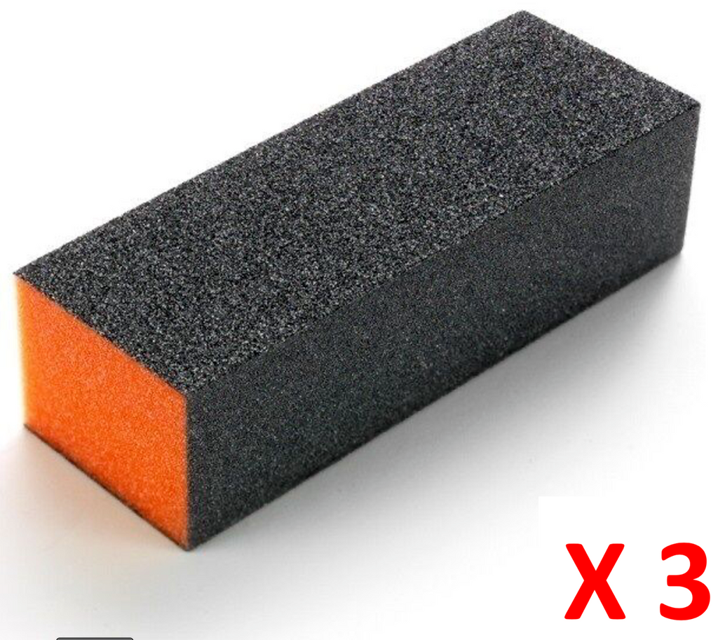 Coloured Nail Block Buffer Arcylic Sanding