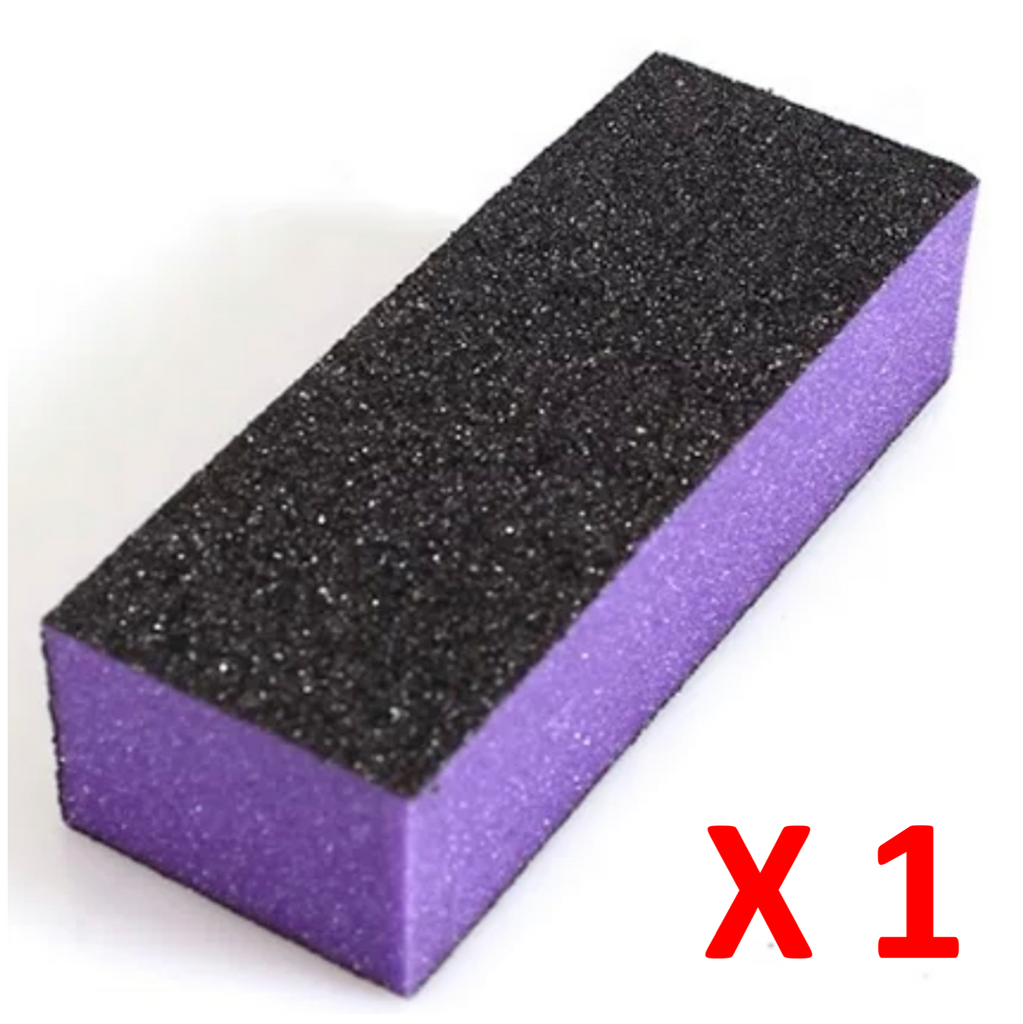 Coloured Nail Block Buffer Arcylic Sanding
