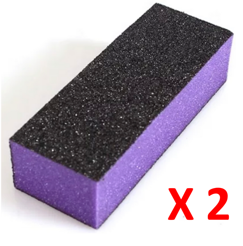 Coloured Nail Block Buffer Arcylic Sanding