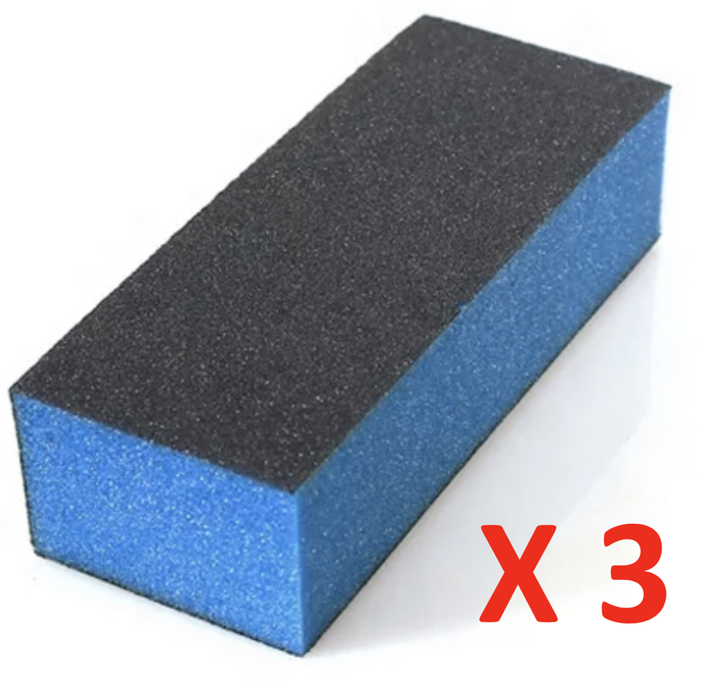 Coloured Nail Block Buffer Arcylic Sanding