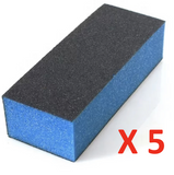Coloured Nail Block Buffer Arcylic Sanding