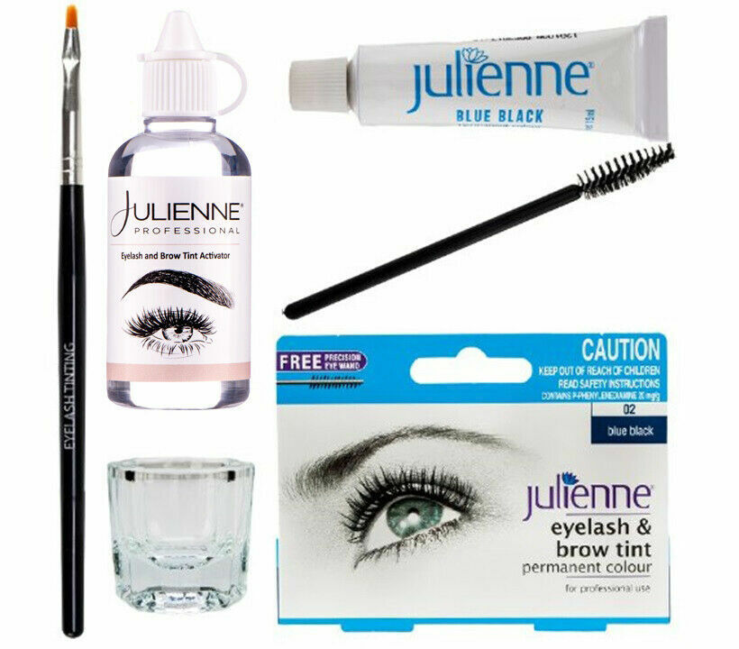 Julienne Eyelash & Eyebrow Tint - Midnight Black