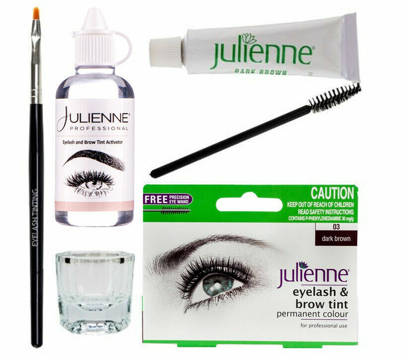Julienne Eyelash & Eyebrow Tint - Midnight Black