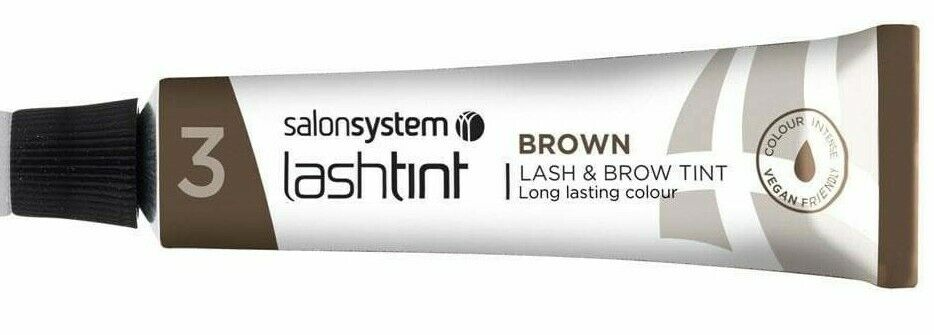 Salon System Lash and Brow Tint Black 15ml
