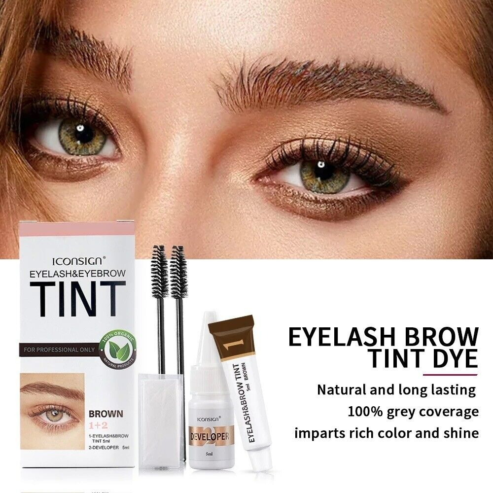 ICONSIGN Lash and Brow Tint Black 7ml