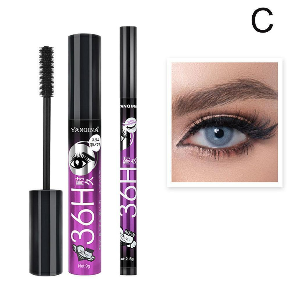 YANQINA 36 H Eyeliner 2 in 1 Mascara Special offers