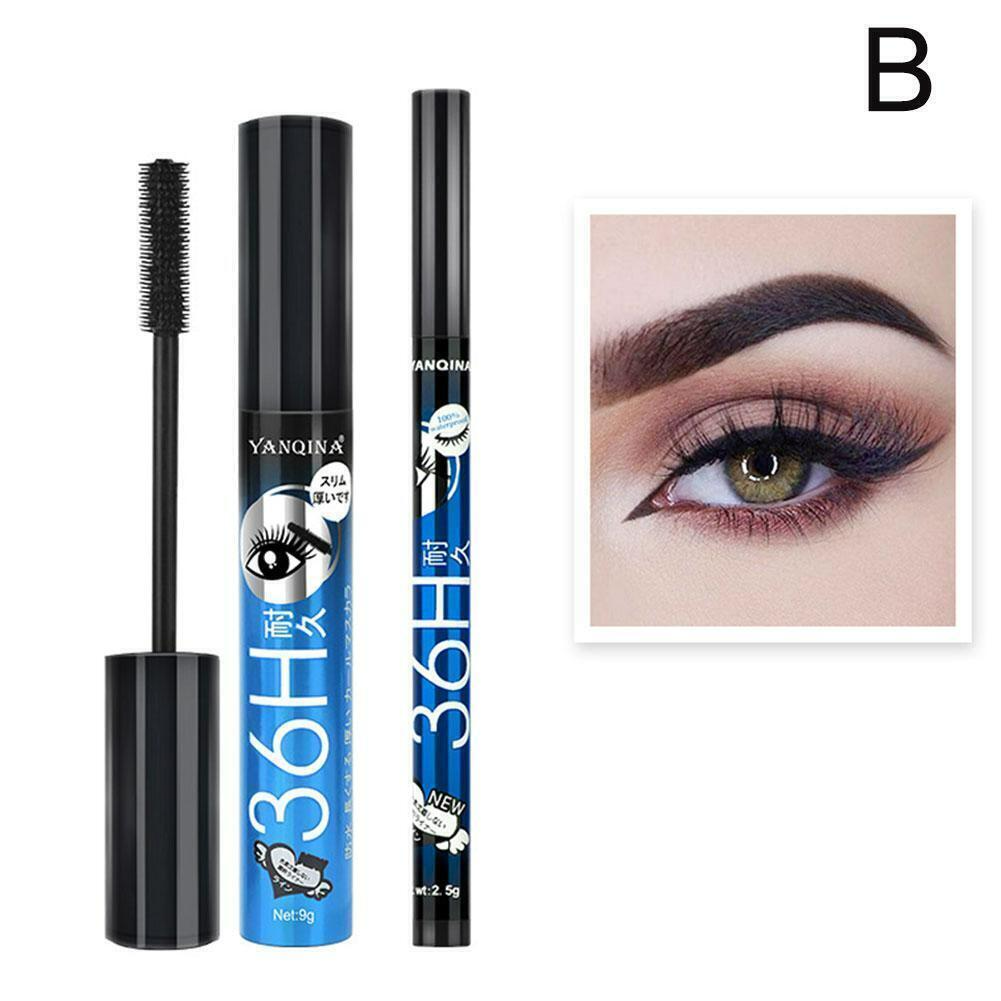 YANQINA 36 H Eyeliner 2 in 1 Mascara Special offers