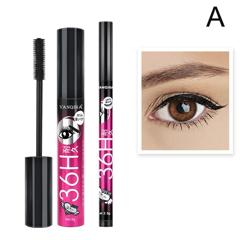YANQINA 36 H Eyeliner 2 in 1 Mascara Special offers