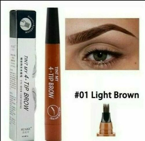 4 head fork tip eyebrow tattoo pen liquid