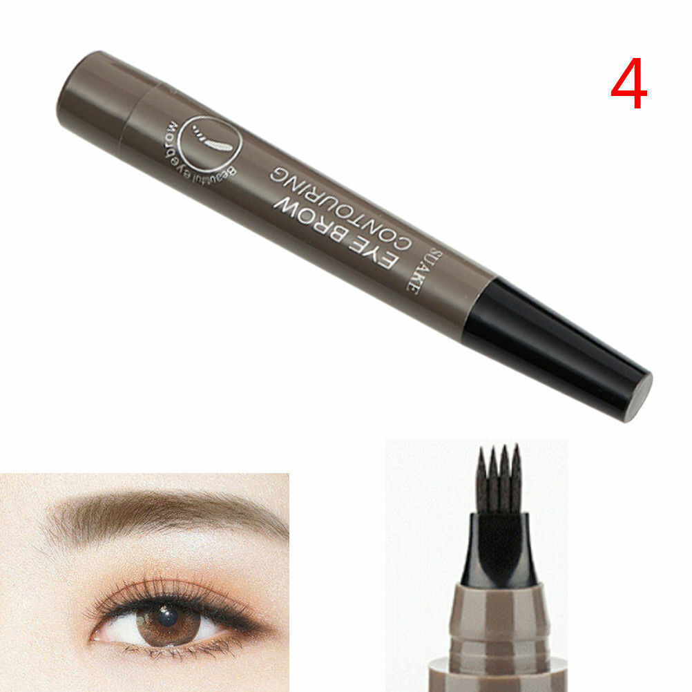 4 head fork tip eyebrow tattoo pen liquid