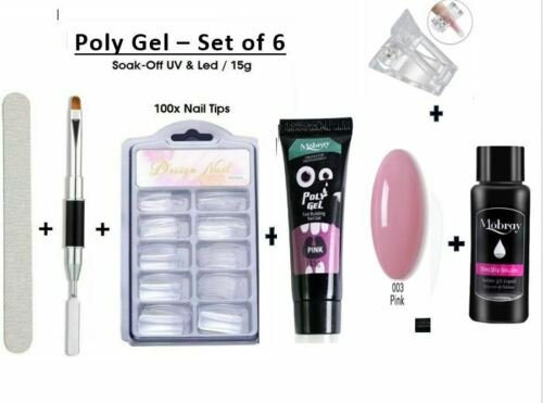 Mobray Poly Builder Gel 15g (BLACK TUBES)